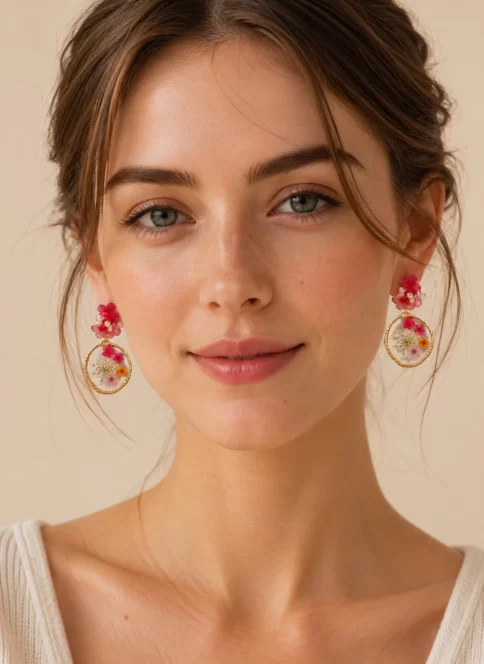 The Secret Garden Keepsake — tiny preserved blossoms sealed like forgotten memories beneath glass, inspired by the poetic soul of the VAGO Botanic Garden Collection.