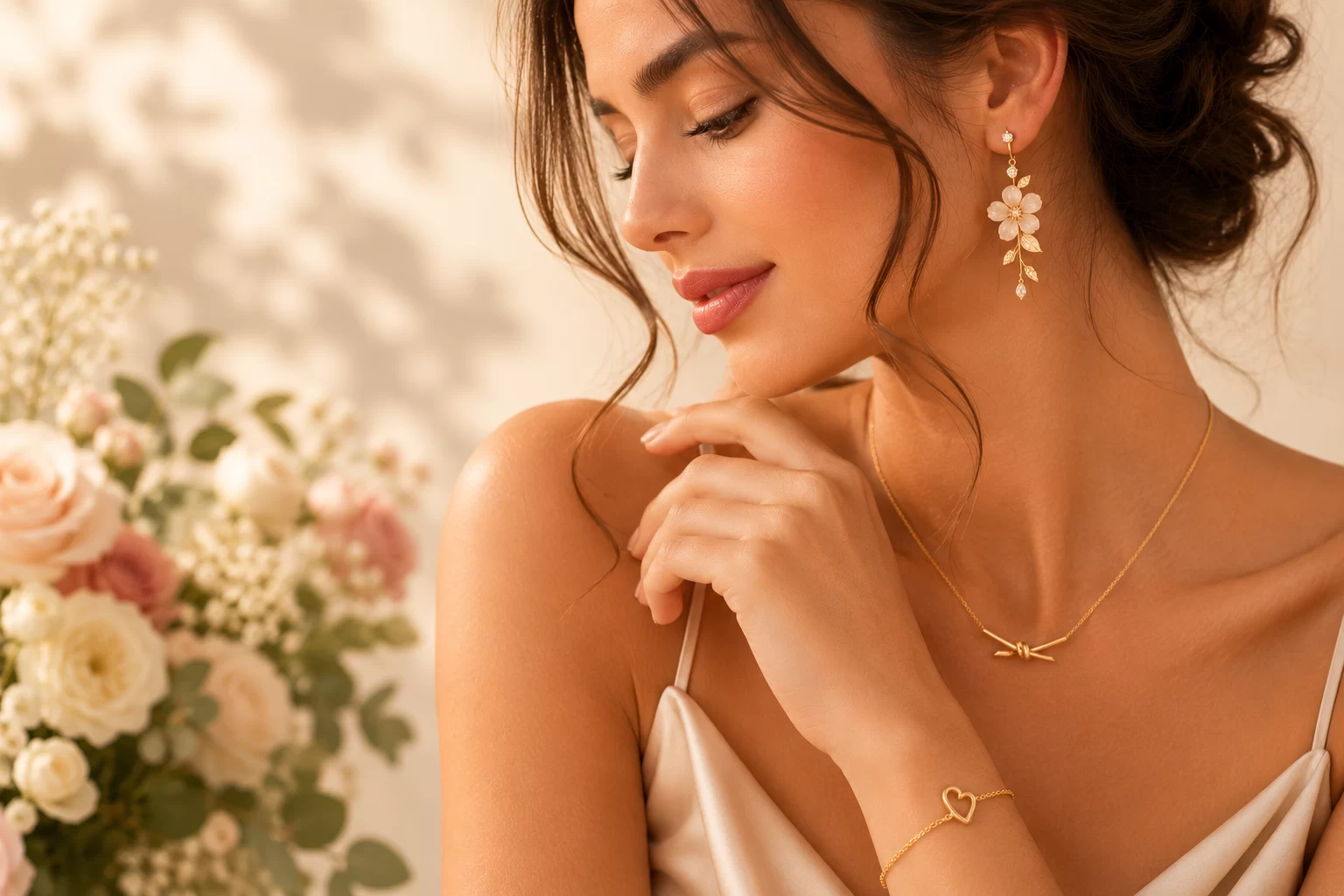 Floral Earrings for Wedding Guest — Handpicked Botanical Jewelry