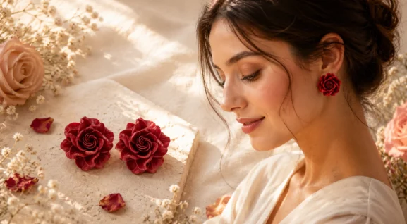 How to Style Floral Earrings: 7 Quiet Ways to Wear a Garden How to Style Floral Earrings: 7 Quiet Ways to Wear a Garden