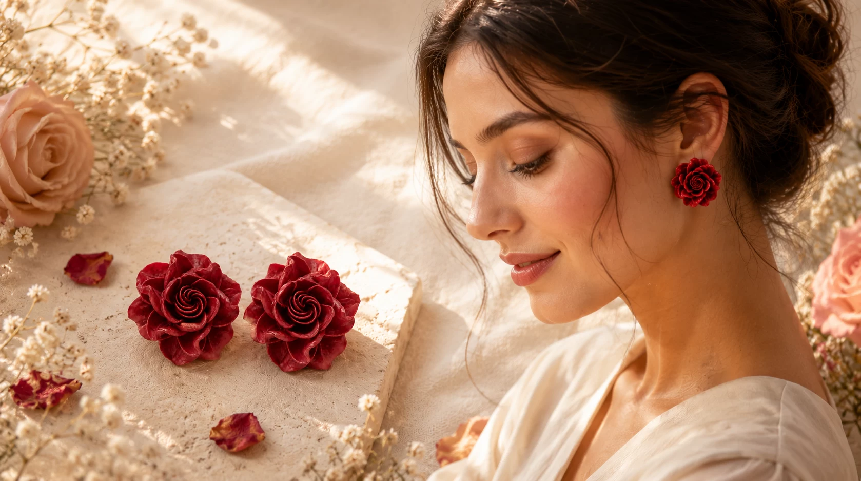 How to Style Floral Earrings: 7 Quiet Ways to Wear a Garden